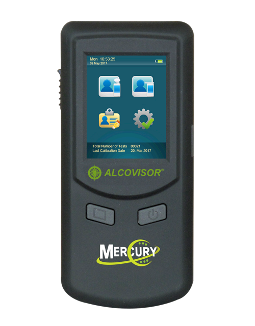 Alcoholímetro Profesional Mercury Alcovisor