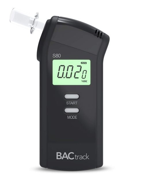 Alcoholímetro profesional S80 de BACtrack