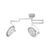 Lámpara Cirugía 2 Campanas LED 160000 Lux LEDS Verdes