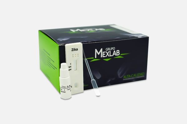 Prueba rápida en casete para Zika IgG/IgM en sangre total, suero o plasma | 5001207 BIO-ZIKA