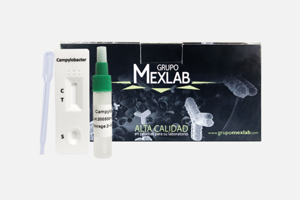 Prueba Rápida Para La Detección Cualitativa De Campylobacter En Muestras De Heces Humanas | 3001088 Bio-Campylobacter