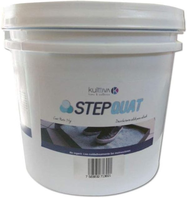 Desinfectante Sólido Granular Para Calzado Stepquat 3 Kg